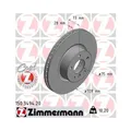 2x Bremsscheibe ZIMMERMANN 150.3494.20 passend für BMW