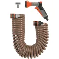 GARDENA Spiralschlauch-Set 10m, komplett mit Impulsbrause und Systemteilen ***NE