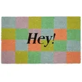 Gift Company Fussmatte, Hey, mehrfarbig, 45x75cm