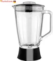 Ersatzglasbehälter Standmixer BG5 TurboTronic 1,5 L Glasbehälter Krug schwarz
