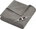 Heizdecke elektrisch XXL 200x150cm Taupe 6 Stufen Abschaltautomatik