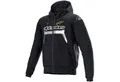 Alpinestars Motorradjacke Alpinestars Chrome Ignition Hoodie schwarz / gelb-fluo atmungsaktiv