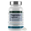 Magnesiumbisglycinat, hochdosiert 1365mg Tagesdosis, 365 Kapseln von EXVital