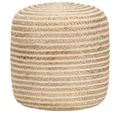 vidaXL Polsterhocker Handgefertigter Sitzpuff 40 x 45 cm Jute (1 St)