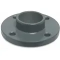 Mega Klebeflansch Pvc-u Dn40 X 50 Mm Din Flansch X Klebemuffe 10 Bar, Grau