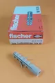 Fischer Dübel Spreizdübel Nylon M10 S, 20 Stück, für metrische Gewinde