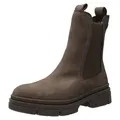 Schlupf-/Reißverschlußstiefelette Kaltfutter bis 35mm Absatz (casual) 1-25901-41/405 - Braun - 37