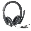 auvisio Gaming-Headset GHS-100 für PC, mit Klapp-Mikrofon, 2x 3,5-mm-Klinke