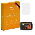 atFoliX Panzerfolie kompatibel mit TomTom Rider 550 Schutzfolie, entspiegelnde und stoßdämpfende FX Folie (3X)