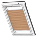 VELUX Wabenplissee Uni Goldbeige 1049 Uni Goldbeige 1049, S06, Aluminiumschiene,GGU,Solar,VELUX