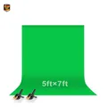 EMART Greenscreen 150x200 cm Faltbar Chromakey Hintergrund