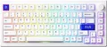 Akko MOD 007B PC Blue on White Kabellose Mechanische Tastatur, QWERTY US, V3 Piano Pro Switch