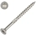 SCREWREBEL Holzbauschraube Edelstahl C1 – Senkkopf – Teilgewinde – TX-Antrieb, (200 St), Martensitischer Stahl für tragende Verbindungen, hohe Festigkeit 4.5 x 70 mm