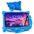 AngelTech Kindertablet PRO MAX - Android 15 - 4+3 GB RAM - 64+64 GB - Octa-Core-Prozessor - Schnelles 8 Zoll Kindertablet - Elterliche Kontrolle- Blau - Blau