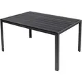 Lex Aluminium XXL Gartentisch Esstisch Balkontisch Gartenmöbel Non-Wood 160x90 cm