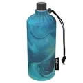 Emil Trinkflasche aus Glas für Mädchen & Jungen isolierte Glasflasche für Schule, Freizeit, Sport: Kinder & Eltern Wasser (0,6l)
