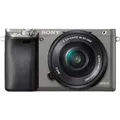Sony Alpha 6000 Kit 16-50mm Systemkamera graphitgrau - Schwarz/Grau