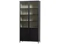 WOOOD Mehrzweckschrank Exhibit XL aus Metall, Schwarz