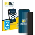BROTECT Sichtschutzfolie Anti-Spy Privacy Folie Blaulicht-Schutz (2 Stück, Samsung Galaxy A52 5G) (4340364)