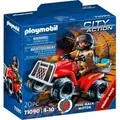 Playset PLAYMOBIL City Action Firefighters - Speed Quad 71090 - Bunt