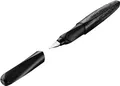 Pelikan 824613 Twist Structure Füllhalter, Edelstahl-Feder in Strichbreite M ink