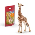 SCHLEICH WILD Life | Giraffenbaby 14751 | detailgetreue Tierfiguren | Zoo Spielzeug | tolles Geschenk für Jungen und Mädchen | Deko für Geburtstag | Spielfigur ab 3 Jahren | 7 x 4 x 12 cm