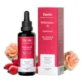 Casida Hagebuttenöl - Wildrosenöl - 100% BIO & Kaltgepresst für Gesicht & Haut - Hagebuttenkernöl hinterlässt eine seidig, glatte Haut - Aus der Apotheke 50 ml