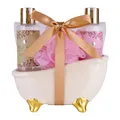 accentra Geschenkset Badeset Pflegeset Badewanne Wild Berry Geschenkidee