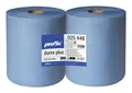Profix Wischtuch durex plus, 38 x 36 cm 500 Blatt, blau, 3-lagig - 2 Rollen