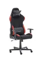 DXRacer 1.2 FD01 /NR -NEW- Gaming-/ Büro-/ Schreibtischstuhl, mit Wippfunktion Gaming Stuhl Höhenverstellbarer Drehstuhl PC Stuhl Ergonomischer Chefsessel, schwarz-rot