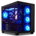 ERAZER Tank X15 High-End Gaming PC (Ryzen 7 7800X3D, GeForce RTX 5070 12 GB GDDR7, 32GB DDR5 RAM, 2TB SSD, Wasserkühlung, Windows 11 Home)