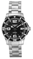 Longines HydroConquest Automatische Taucheruhr L3.741.4.56.6 300M Herrenuhr