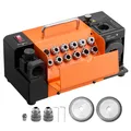 VEVOR Bohrerschleifgerät MR-13B 3-15mm mit 13 Spannzangen u. 2 Schleifscheiben