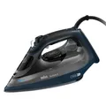 Braun TexStyle 9 0127409002 Bügeleisen Dampfbügeleisen EloxalPlus soleplate 3200 W Dunkelblau