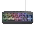 Trust GXT836 Evocx Gaming Tastatur Keyboard RGB-Beleuchtung Medientasten USB