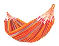 La Siesta® - Brisa - Klassische Single-Hängematte, handgefertigt in Kolumbien, mit 140 cm Breite für entspannte Momente drinnen und draußen. (Toucan)