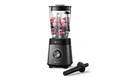 Philips Standmixer HR3040/00 5000 Series, mit ProBlend Plus-Technologie, 1200 W, 2-Liter-Behälter und automatischer Reinigung, Edelstahl/Grau