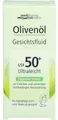 Medipharma Cosmetics Olivenöl Gesichtsfluid LSF 50+ ultraleicht täglicher Schutz vor Fältchen, 50 ml Lösung