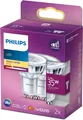 Philips Classic LED GU10 Lampe, 35W, klar, warmweiß, nicht dimmbare Spots, 2er
