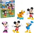 Topolino Figure Box 5 Figuren 6cm Donald Pluto Originale Mickey Maus
