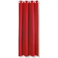 Bestlivings Dekoschal Ellen Ösen 140 cm x 175 cm Rot