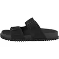 Geox U Parnaiba Herren Sandale Sandaletten, Sommerschuhe, Badeschuhe, Riemchen, Schlappen schwarz 41 EU