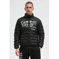 CAMP DAVID Outdoorjacke mit elastischem Saumabschluss schwarz XXL (58/60)