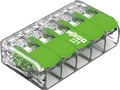 WAGO Verbindungsklemme 221-425 | Steckklemme 5-polig mit Hebel | 0,2-4 mm² | 32A 450V | transparent | Green Range