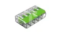 Green Range Schnellverbinder 2x0,2-4mm2 transparent / grün 221-425 /25St 