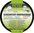 Petec Schaumstoff-Montageband, 2m, schwarz