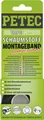 Petec 87122 Schaumstoff-Montageband schwarz 2m x 12mmx 1mm