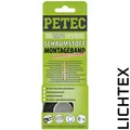 PETEC MONTAGEBAND schwarz DOPPELSEITIG 12 mm X 1 mm X 2 m SB-KARTE 87122
