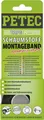 Petec Montageband doppelseitiges Schaumstoff-Klebeband SB-Karte 2m x 12mm 87122