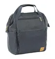 LÄSSIG Baby Wickelrucksack Wickeltasche inkl. Wickelzubehör nachhaltig produziert/Goldie Backpack, anthrazit
